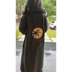 Bisht Embroidery Hoodie بشت