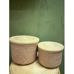 S/2 High Basket اكسسوارات  Copper Blush