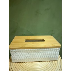 Tissuebox R Basket اكسسوارات منزليه white