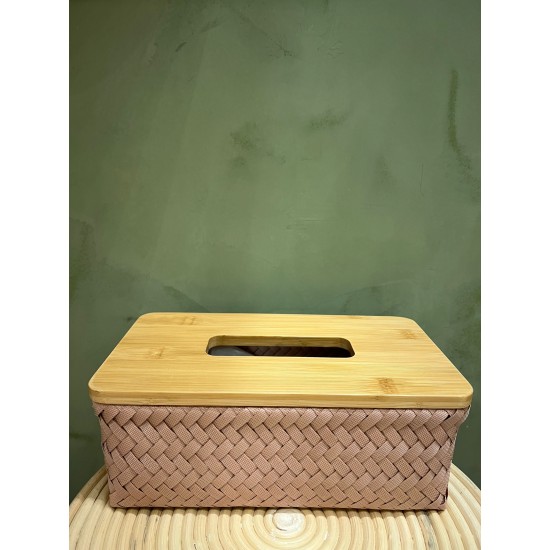 Tissuebox R Basket  اكسسوارات منزليه copper blush