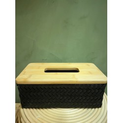 Tissuebox R Basket  اكسسوارات منزليه black