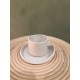 Espresso cup w/ saucer S/4 كسسوارات منزليه white