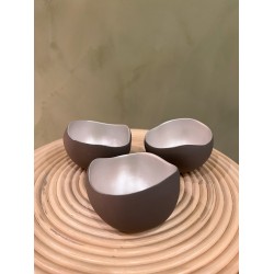 Candle holders S/3 كسسوارات منزليه trio pearls