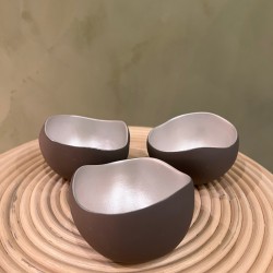 Candle holders S/3 كسسوارات منزليه trio pearls