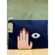 Navy Blue Eye Hand اكسسوارات Toilet Kits