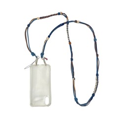 Phone Strap  Brown & Blues اكسسوارات