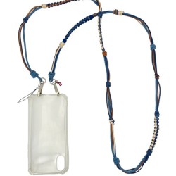 Phone Strap  Brown & Blues اكسسوارات