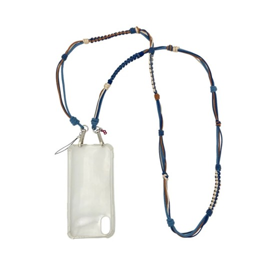 Phone Strap  Brown & Blues اكسسوارات