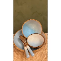 Bowl Ocean Blue S/4 اكسسوارات