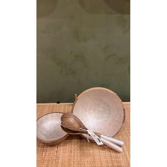 Bowl White Pearl S/3 اكسسوارات