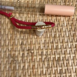 GOLD PLATED LETTER BRACELET 