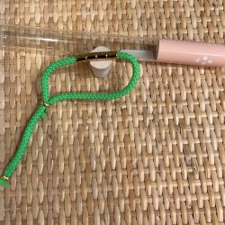 GOLD PLATED LETTER BRACELET 