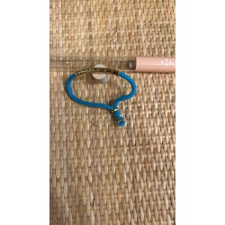 GOLD PLATED LETTER BRACELET 