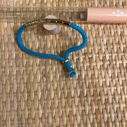 GOLD PLATED LETTER BRACELET 