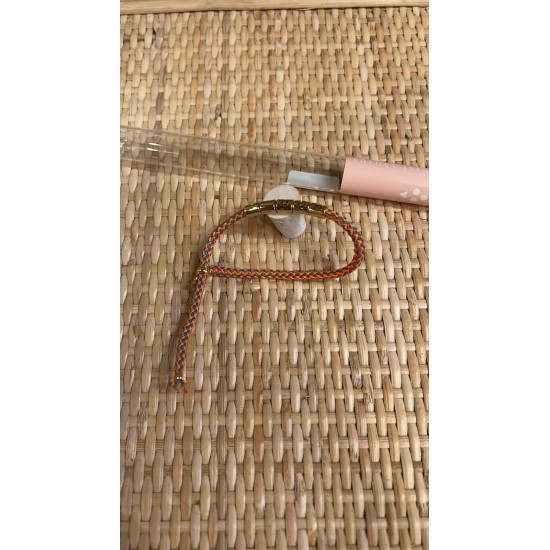 GOLD PLATED LETTER BRACELET 