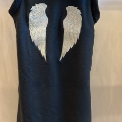 Wings -Black X Silver