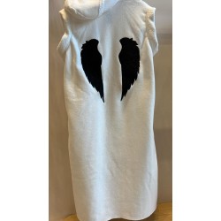 Wings -White X Black