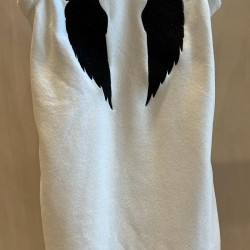 Wings -White X Black