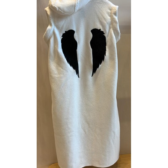 Wings -White X Black