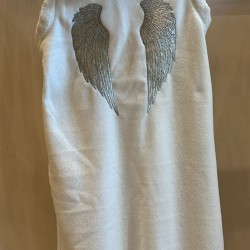 Wings -White X Silver