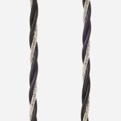 Black rhinestone chain اكسسوارات