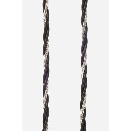 Black rhinestone chain اكسسوارات