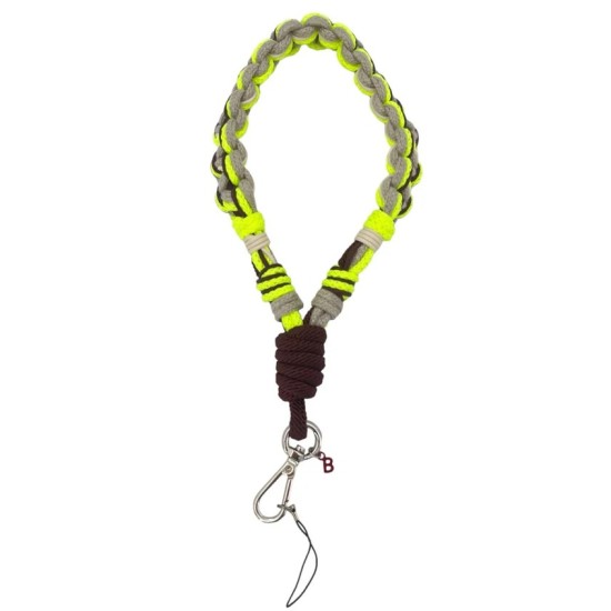 Alice Strap Flou yellow & Natural mix 66cm  اكسسوارات