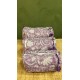 Lavender, White Flowers Toiletry Bags S/3 اكسسوارات