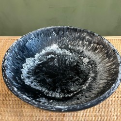 Black Deep Round Bowl اكسسوارات منزليه